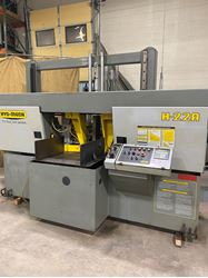 Picture of 20076 - HYD-MECH H22A FULLY AUTOMATIC COLUMN TYPE BANDSAW WITH PROGRAMMABLE CONTROL