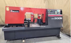 Picture of 20077 - 20" X 20" AMADA FULLY AUTOMATIC HYDRAULIC HORIZONTAL BAND SAW MODEL HFA-500S