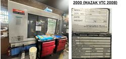 Picture of 60671 - MAZAK VTC200B VERTICAL MACHINING CENTER